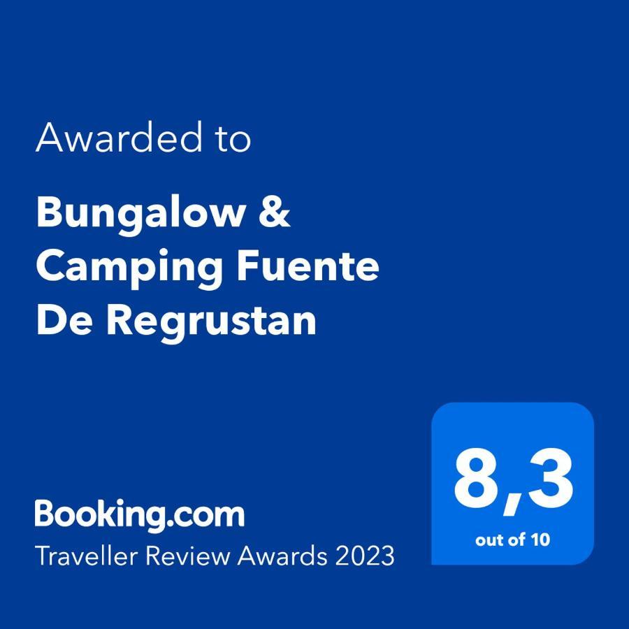 גראוס Bungalow & Camping Fuente De Regrustan מראה חיצוני תמונה